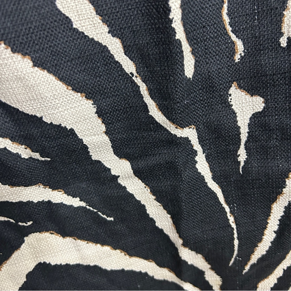 LOFT Black and White Zebra Pattern Mini Dress - Picture 4 of 13
